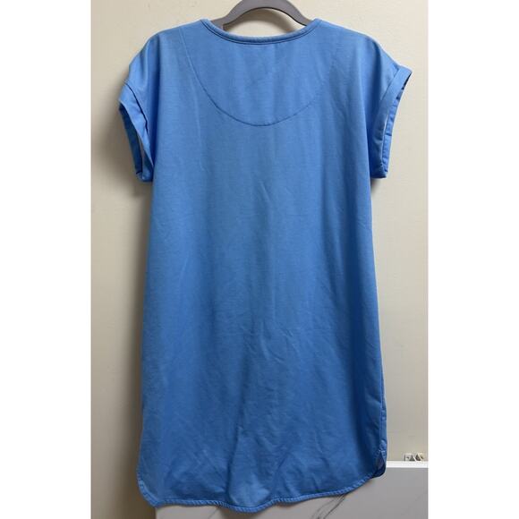 Disney Pixare Up Adventure is Out There Blue Pajama Gown Women's XS/S Balloon - Picture 3 of 7